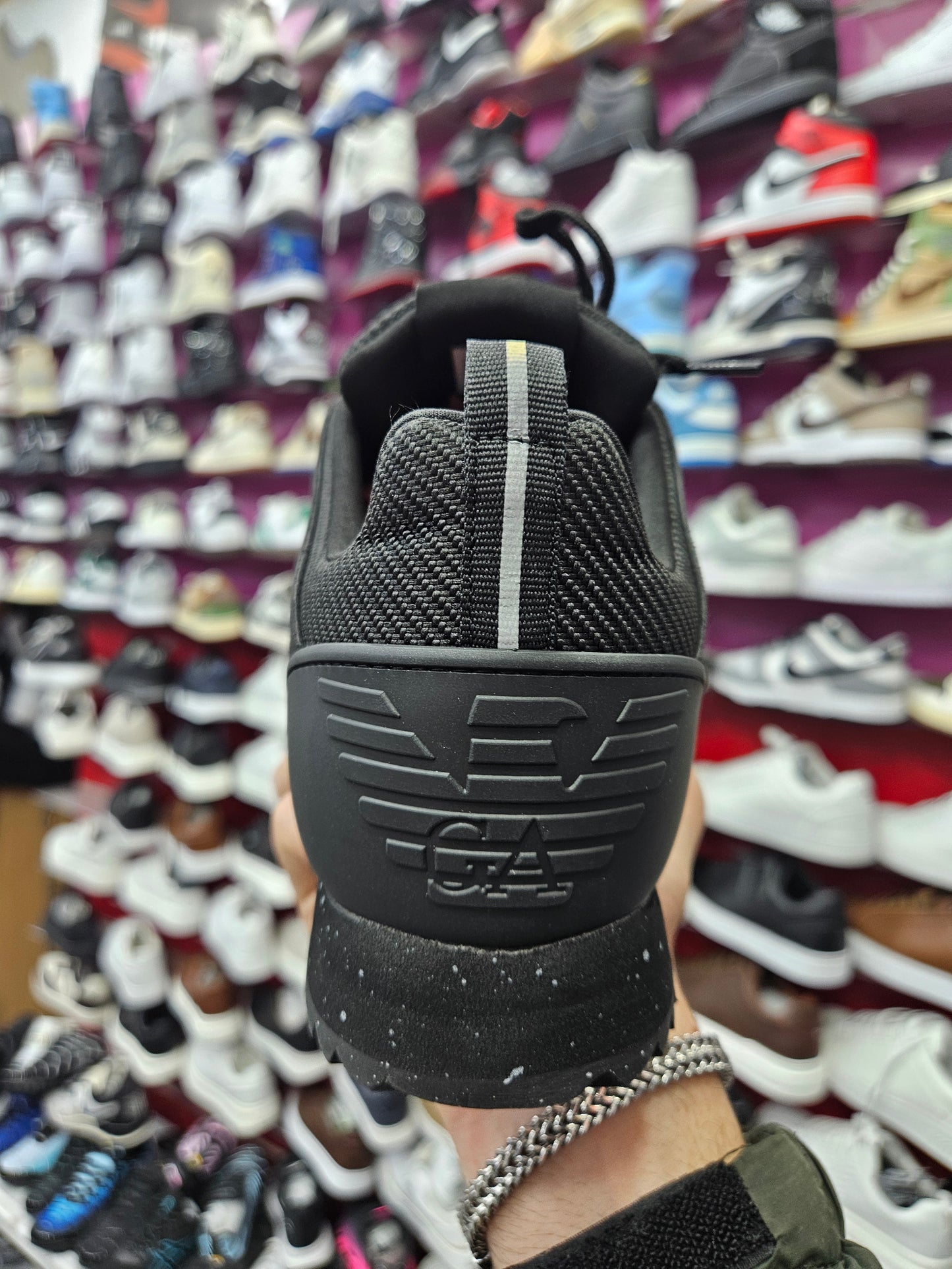 Emporio Armani EA7 Sneakers – Black (All Black / Nero)
