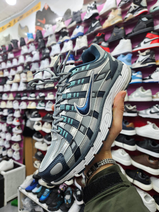 Nike P-6000 – Grey / Blue (Silver Grey colorway)