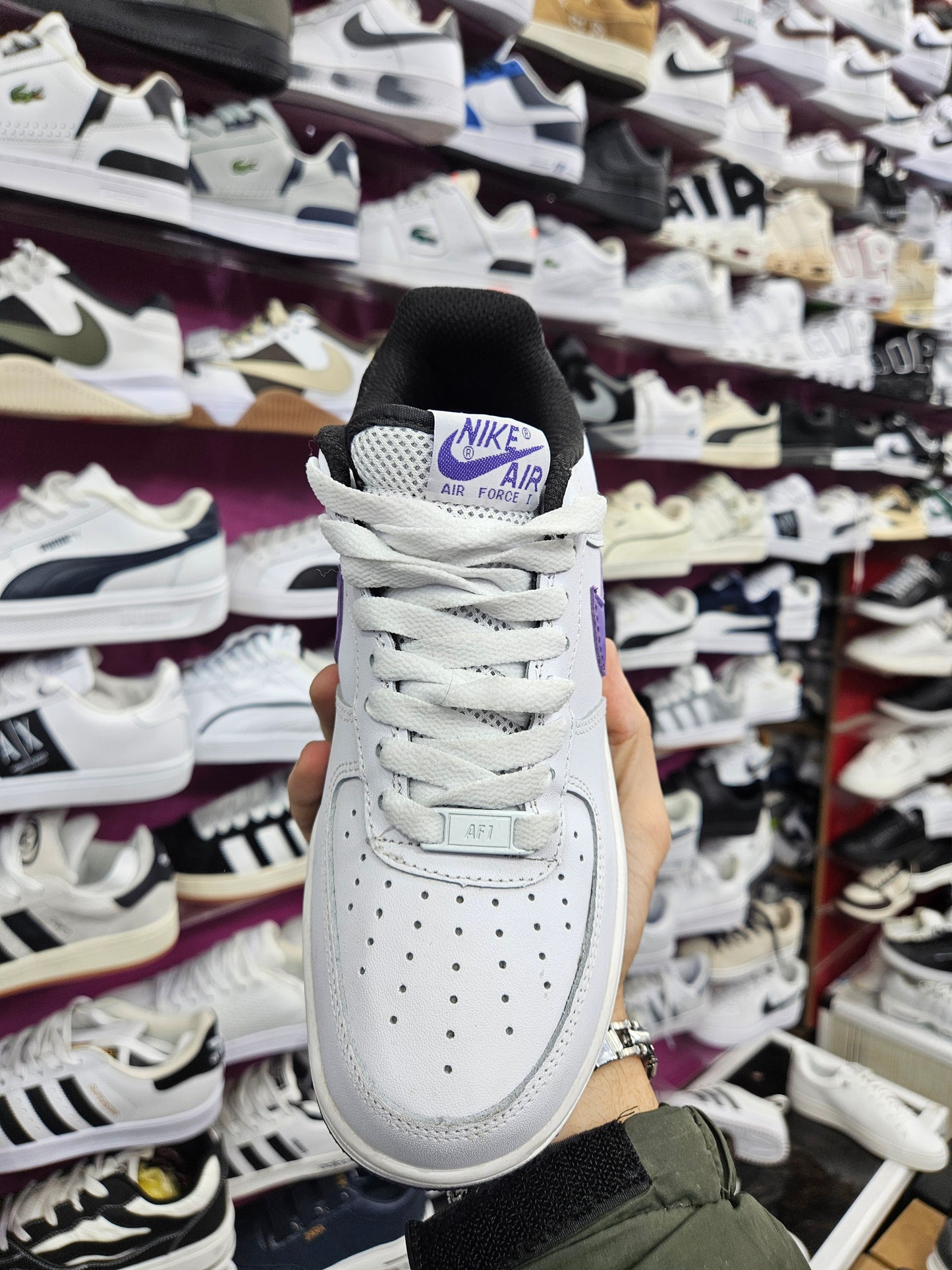 Nike Air Force 1 Low '07 Hoops Canyon Purple