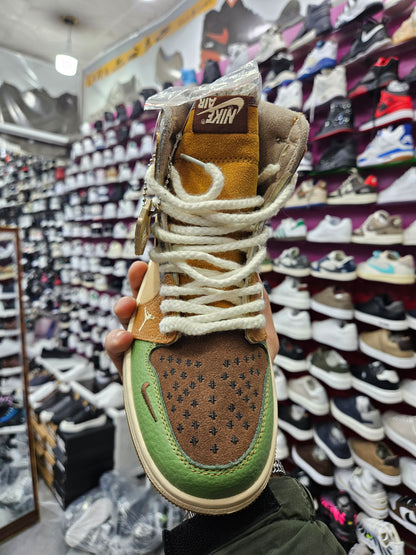 Air jordan one high brown